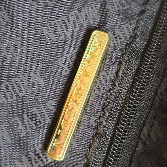 Steve Madden Black and Gold Backpack Bag - Picture 6 of 6